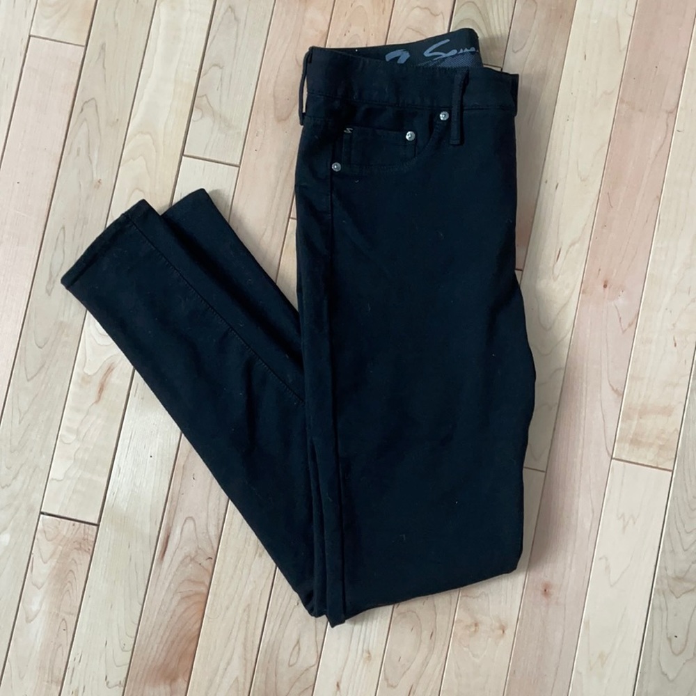 Brooks knit denim leggings